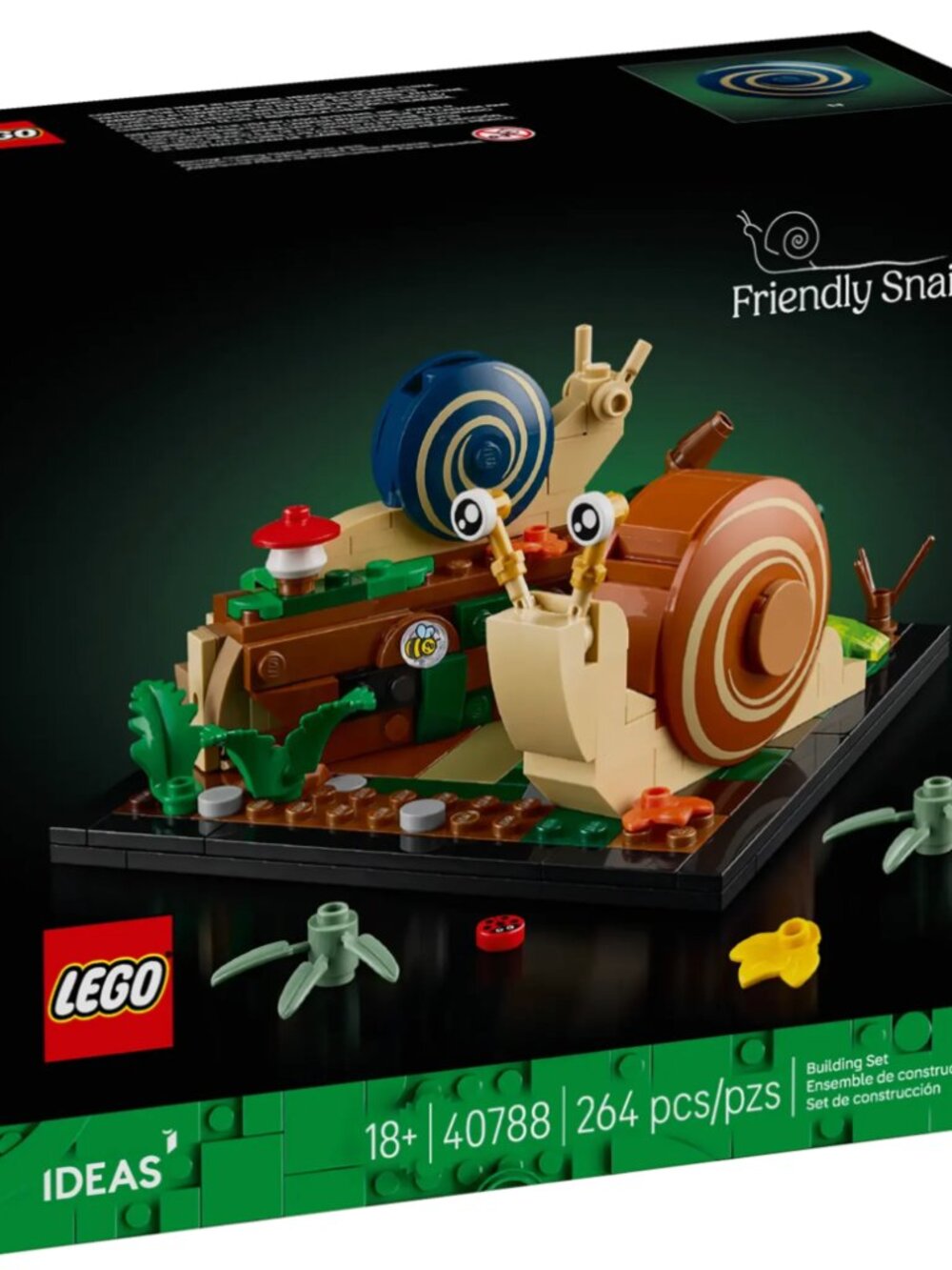 NIB LEGO 40788 Friendly Snails